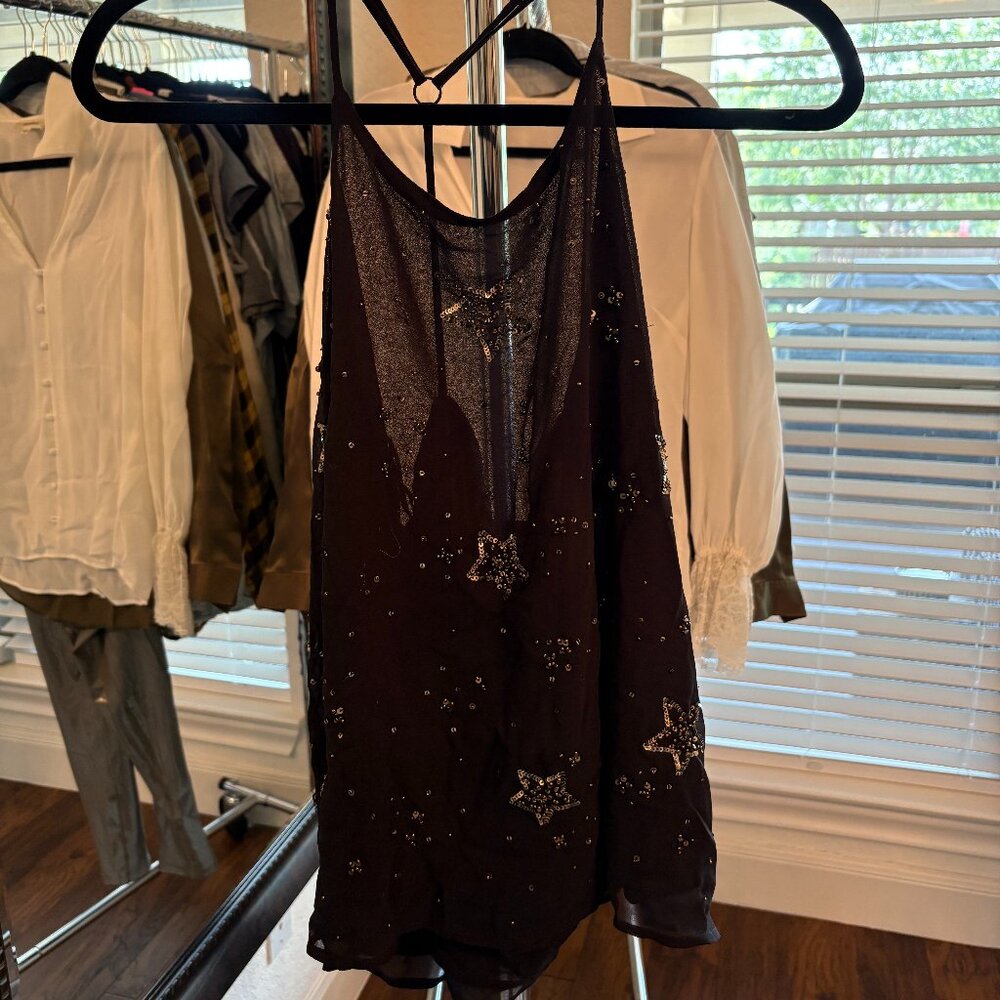 Free People Star Embellished Top